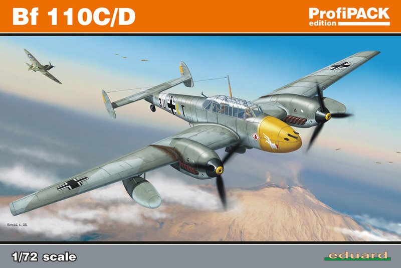 модель Самолет Bf 110C/D